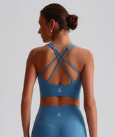 TerraCore Active Cross Back Sports Bra TCWX186-B - LomanRay Active